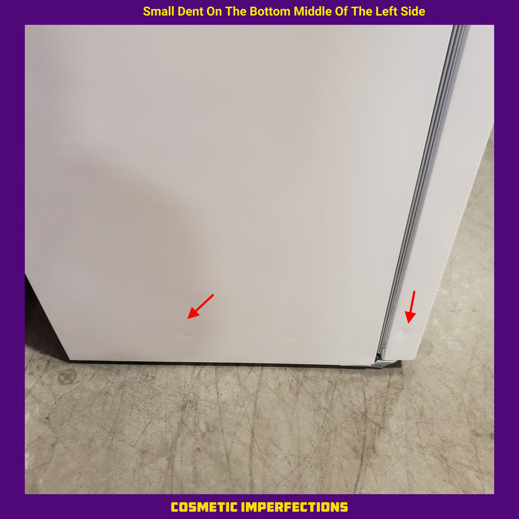 Frigidaire 30" Wide Garage Ready Top Freezer 18 Cu. Ft. Refrigerator with EvenTemp Cooling System and Spacious Interior Storage in White - 5SD200 - FFTR1814WW - Scratch & Dent (Minor)