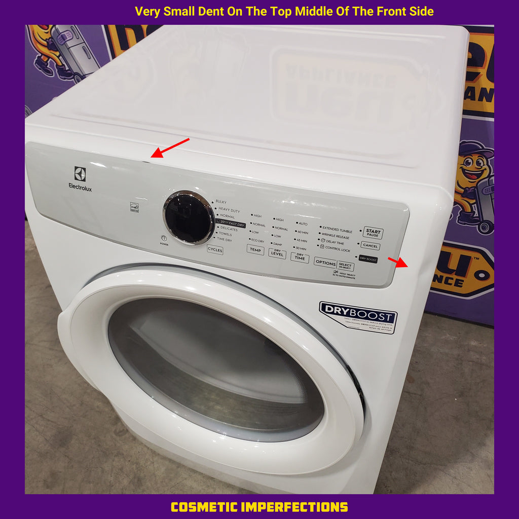 Pictures of Electrolux 300 Series 4.4 Cu. Ft. Front Load Washer with LuxCare® Wash System ELFW7337AW - Scratch & Dent (Minor) and Electrolux 300 Series 8.0 Cu. Ft. Electric Dryer 16099 - ELFW7337AW - Scratch & Dent (Minor) - Neu Appliance Outlet - Discount Appliance Outlet in Austin, Tx