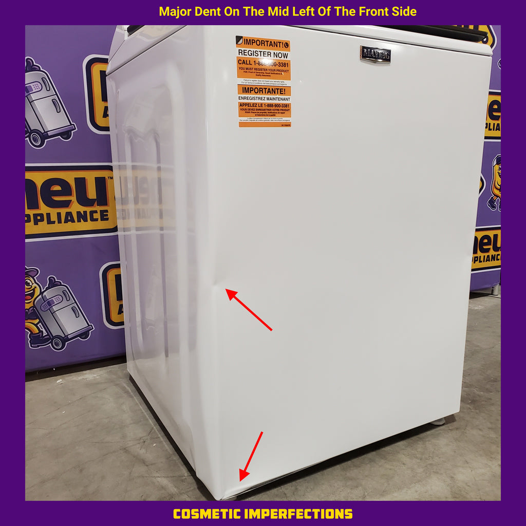Pictures of Maytag Top Load 4.8 cu ft Washer with Deep Fill and Slow-Close Glass Lid 30131SD35 - MVW6200KW - Scratch & Dent (Major) - Neu Appliance Outlet - Discount Appliance Outlet in Austin, Tx