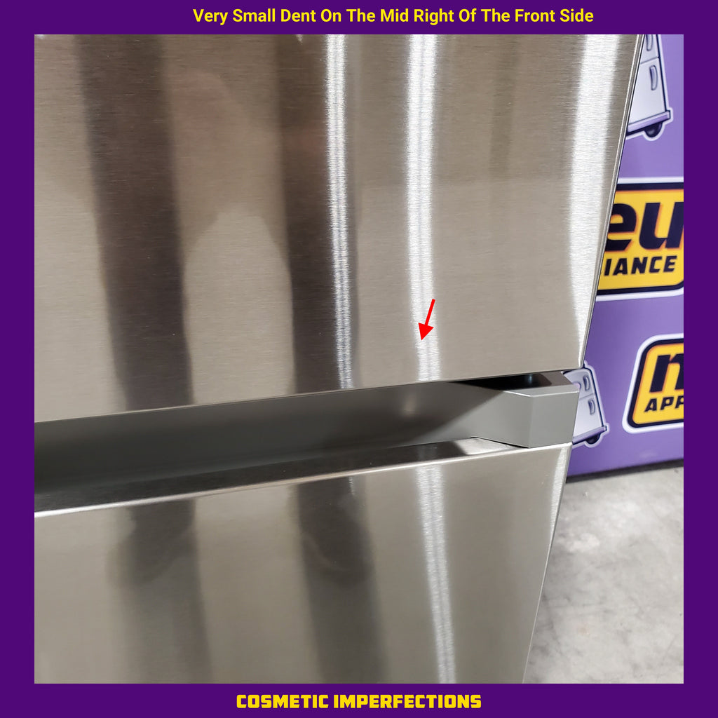 Pictures of 33" Wide Samsung 18 cu. ft. Smart Counter Depth 3-Door Stainless Steel French Door Refrigerator - 4SD418 - RF18A5101SR/AA - Scratch & Dent (Minor) - Neu Appliance Outlet - Discount Appliance Outlet in Austin, Tx