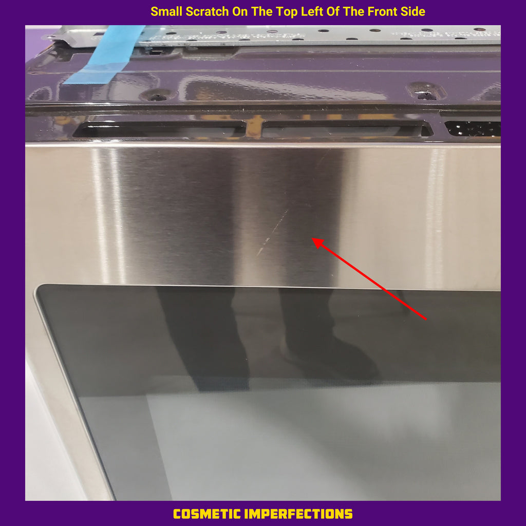 Pictures of GE Over-The-Range 1.7 Cu. Ft. Microwave Oven with Weight/Time Defrost and Turntable On/Off JVM6172SKSS - Scratch and Dent (Minor) - Neu Appliance Outlet - Discount Appliance Outlet in Austin, Tx