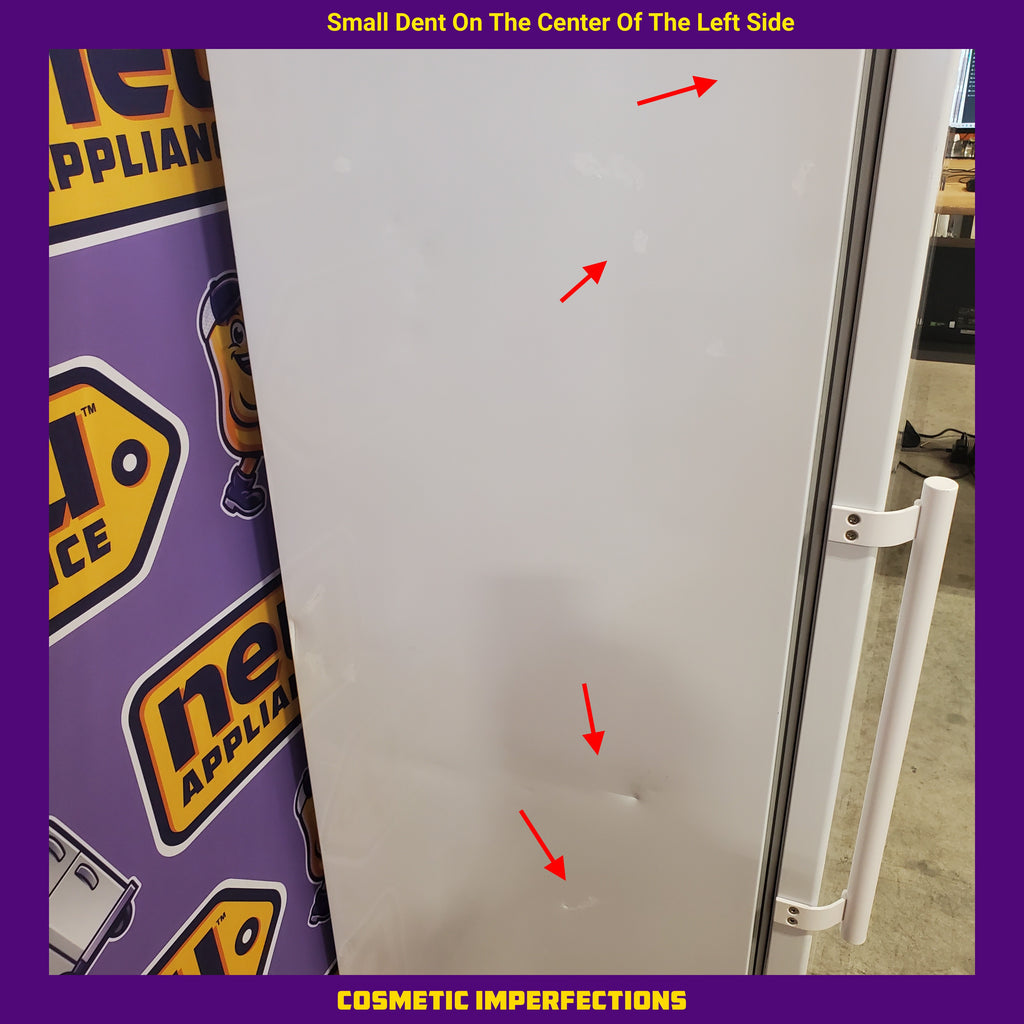 Pictures of Koolmore 12 Cu. ft. Commercial Reach in Freezer in White Manual Defrost KM-FMD12WH - Scratch & Dent (Minor) - Neu Appliance Outlet - Discount Appliance Outlet in Austin, Tx