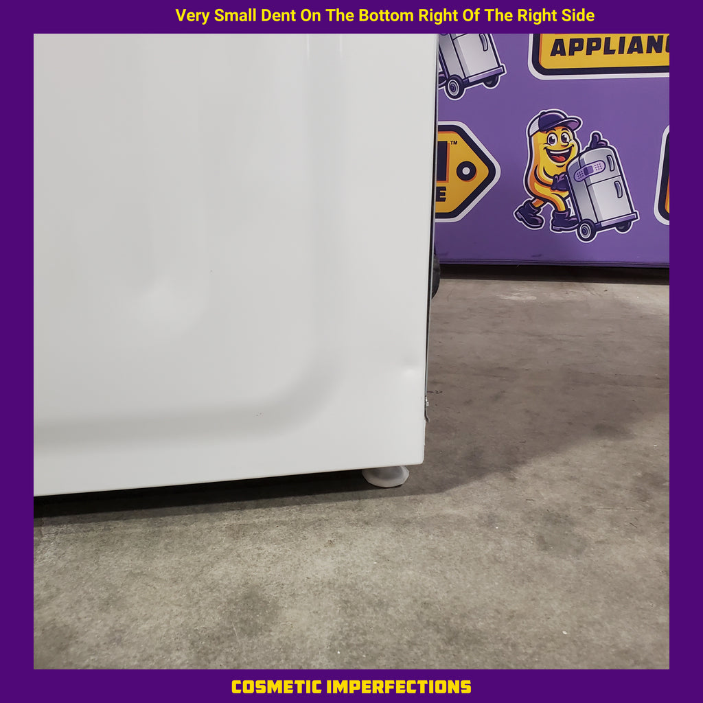 Pictures of Maytag Top Load 4.8 cu ft Washer with Deep Fill and Slow-Close Glass Lid MVW6200KW - Scratch & Dent (Minor) and Maytag 7.0 cu ft Electric Dryer with Moisture Sensing and Quick Dry Cycle 16164 - MED6200KW - Open Box - Neu Appliance Outlet - Discount Appliance Outlet in Austin, Tx