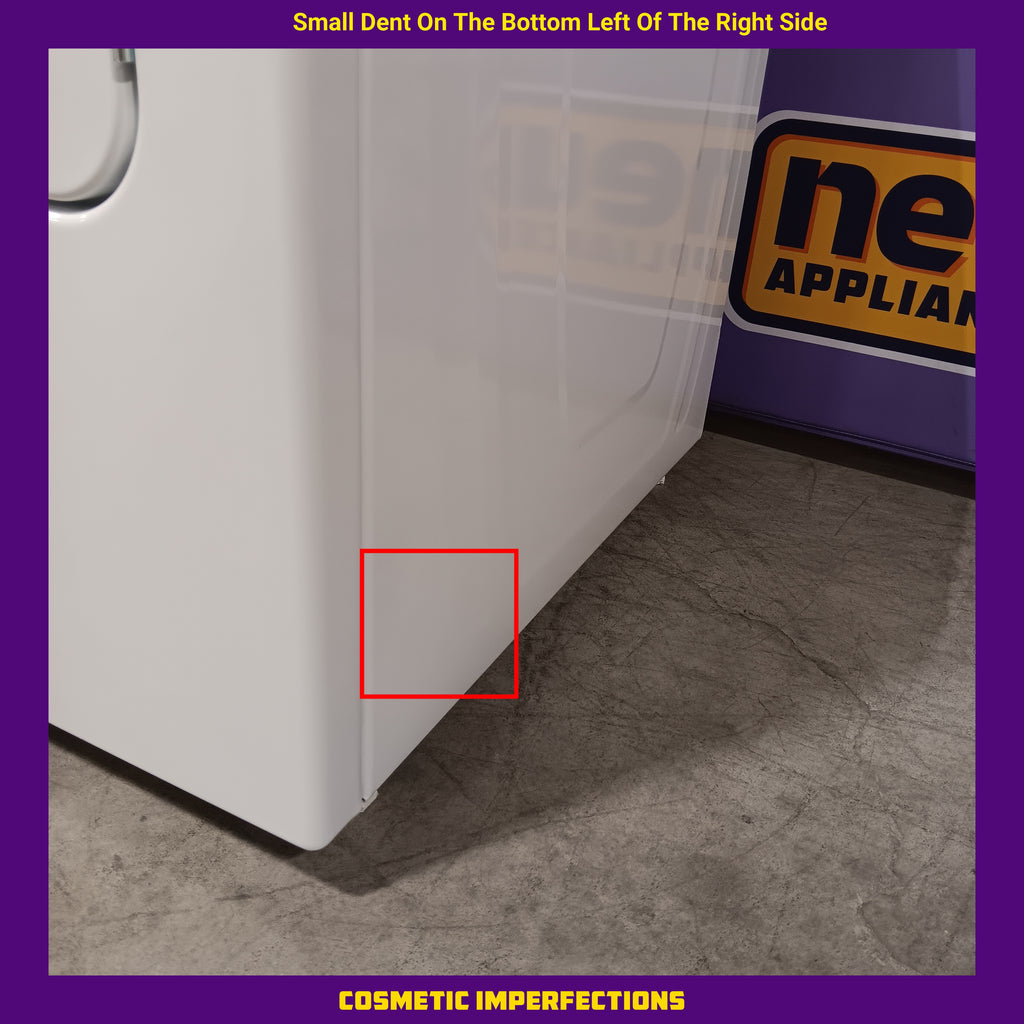 Pictures of Maytag Top Load 4.8 cu ft Washer with Deep Fill and Slow-Close Glass Lid MVW6200KW - Open Box and Maytag 7.0 cu ft Electric Dryer with Moisture Sensing and Quick Dry Cycle 16169 - MED6200KW - Scratch & Dent (Minor) - Neu Appliance Outlet - Discount Appliance Outlet in Austin, Tx