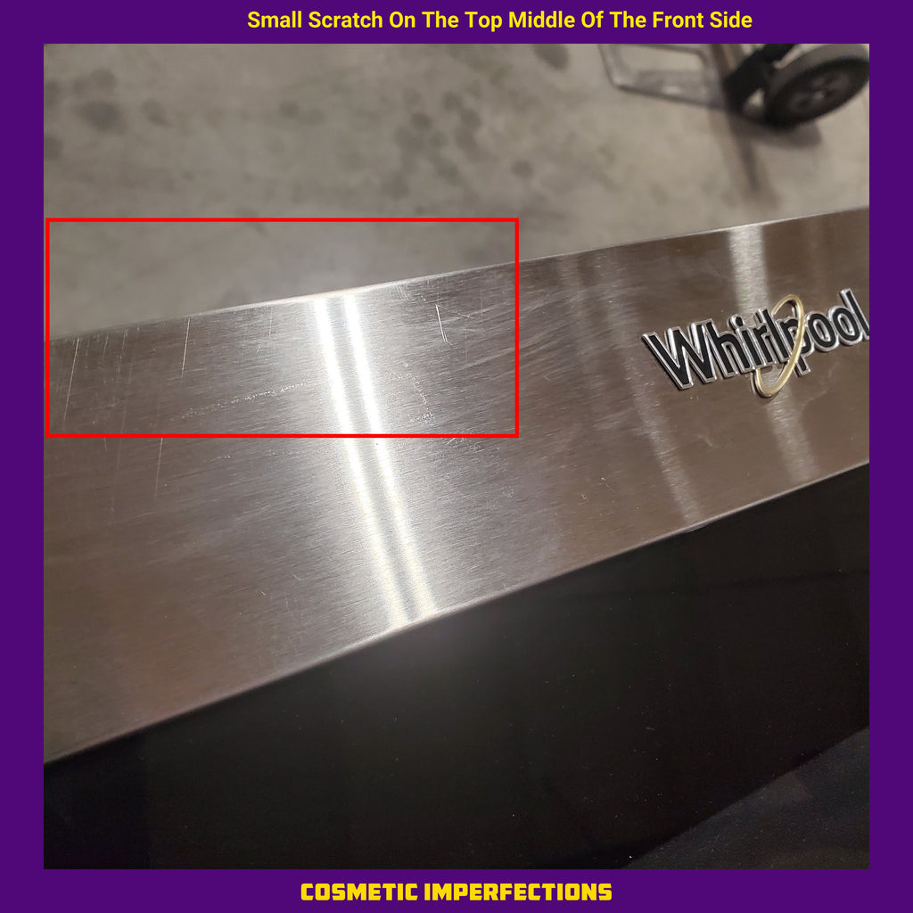 Whirlpool Hood Combination 1.7 Cu. Ft. Microwave with Electronic Touch Controls and Dishwasher Safe Turntable Plate 5SD285 - WMH31017HS - Scratch & Dent (Minor)