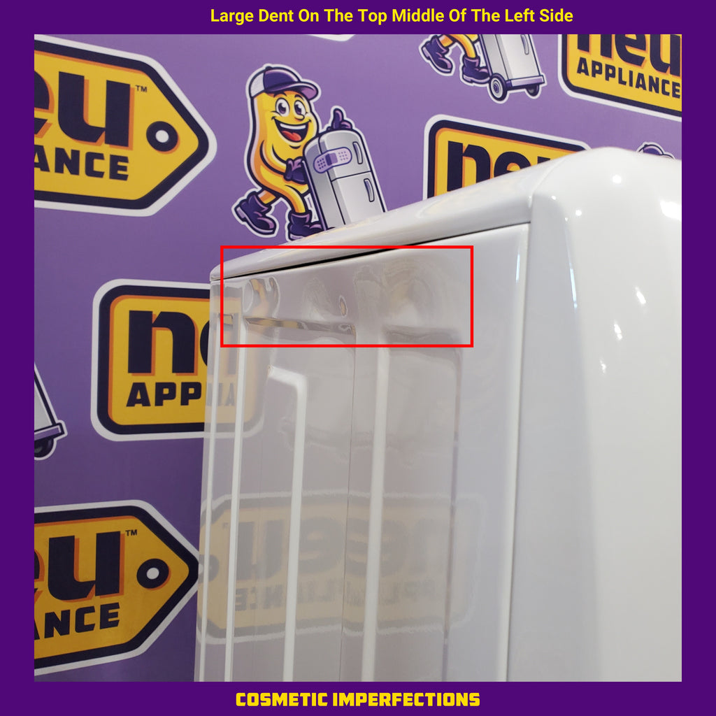 Electrolux 4.5 Cu.Ft. Stackable Front Load Washer with Steam and SmartBoost Wash System ELFW7637AW  - Scratch & Dent (Moderate) and Electrolux 8.0 cu. ft. Front Load Electric Dryer with Perfect Steam 16182 - ELFE7637AW - Open Box