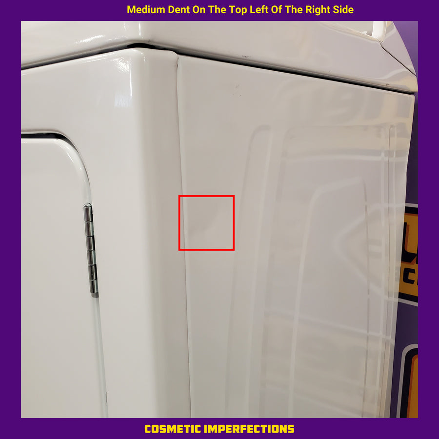 Maytag Top Load 4.8 cu ft Washer with Deep Fill and Slow-Close Glass Lid MVW6200KW - Scratch & Dent (Minor) and Maytag 7.0 cu. ft Top Load Gas Dryer with Moisture Sensing 16198 - MGD6200KW - Scratch and Dent (Minor)