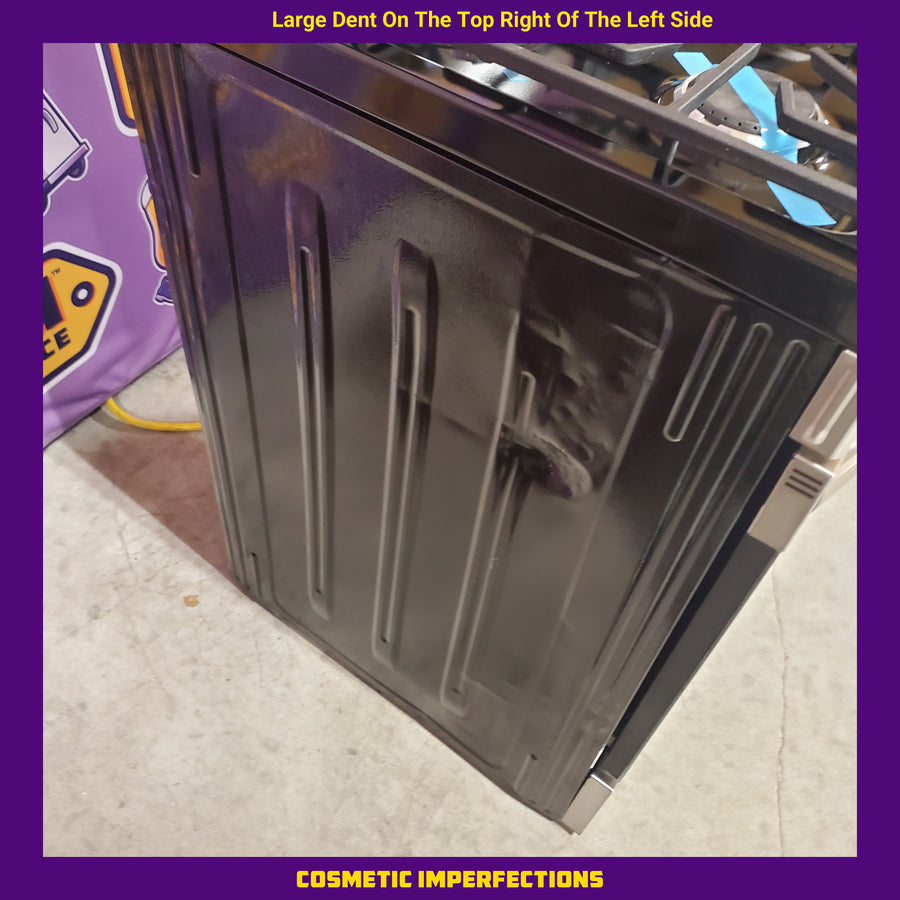 Frigidaire Stainless Steel Gas Range with Air Fry and Five Burner Cooktop 20534SD693 - FCRG3083AS - Scratch & Dent (Moderate)