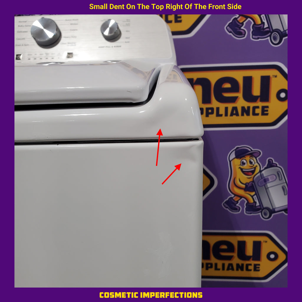 Pictures of Maytag Top Load 4.5 Cu. Ft. Washer with Deep Fill in White 25SD092 - MVW4505MW - Scratch & Dent (Minor) - Neu Appliance Outlet - Discount Appliance Outlet in Austin, Tx
