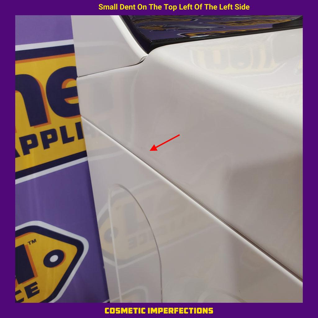 Pictures of LG 7.3 cu. ft. vented SMART Gas Dryer in White with EasyLoad Door, TurboSteam and Sensor Dry Technology 22133SD200 - DLGX8601WE - Scratch & Dent (Minor) - Neu Appliance Outlet - Discount Appliance Outlet in Austin, Tx