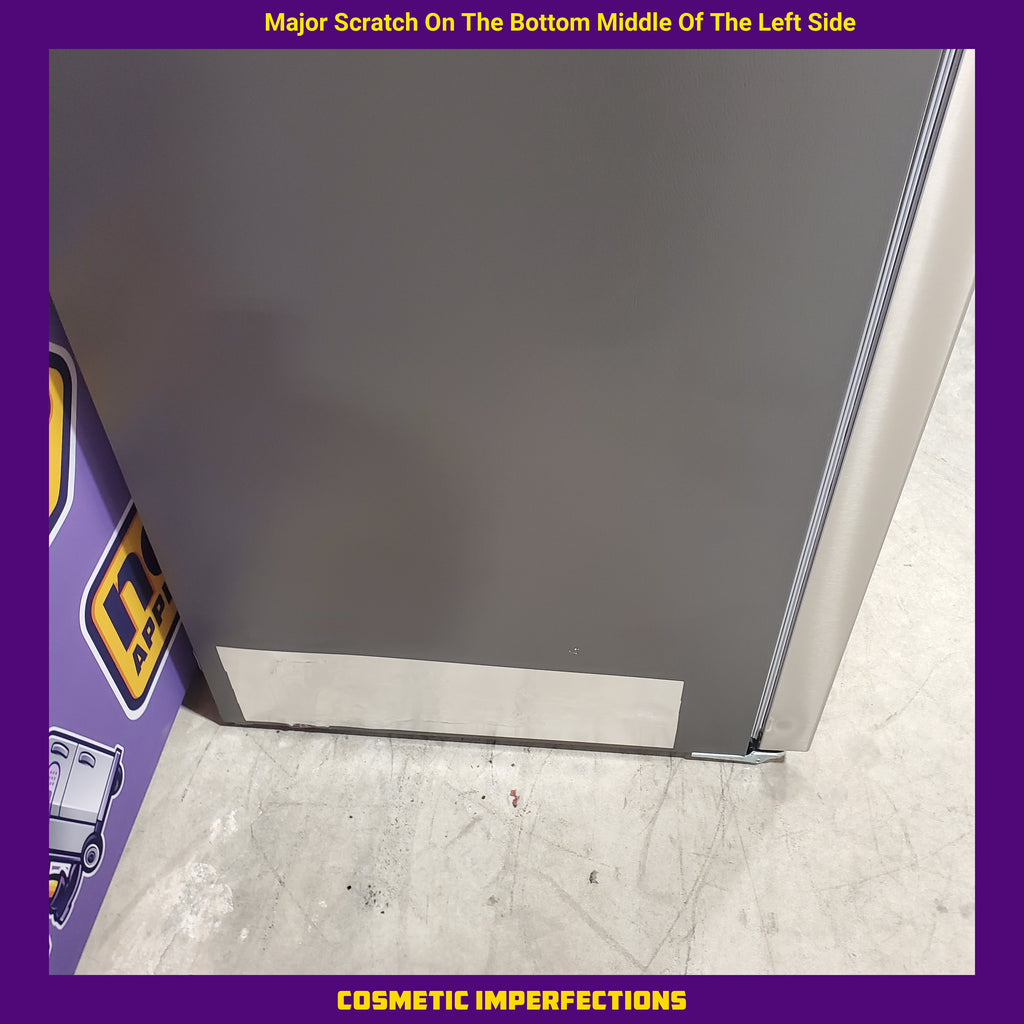 Pictures of Frigidaire Top Freezer 20 Cu. Ft. Refrigerator with EvenTemp Cooling System in Stainless Steel LFTR2045VF - Scratch and Dent (Minor) - Neu Appliance Outlet - Discount Appliance Outlet in Austin, Tx