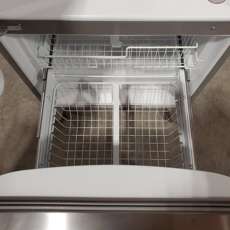 KitchenAid 18.7 cu. ft. Bottom Freezer Refrigerator in Stainless Steel 31133SD136 - KRBL109ESS - Scratch & Dent (Moderate)