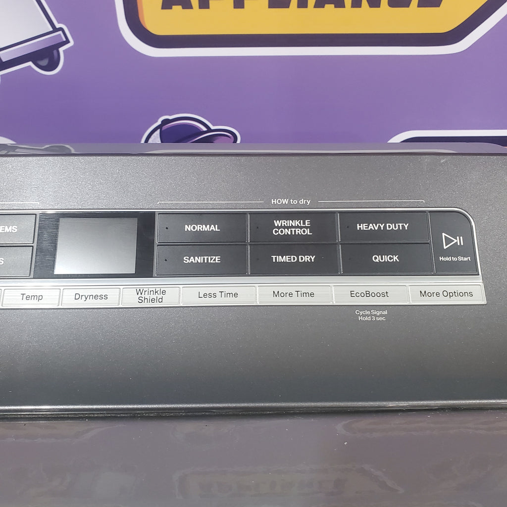 Pictures of Whirlpool Chrome Shadow Top Load 5.2 Cu. Ft. Washer with Removable Agitator WTW8127LC and Whirlpool Chrome Shadow Electric 7.4 Cu. Ft. Dryer with Moisture Sensor WED8127LC - Scratch and Dent Minor - Neu Appliance Outlet - Discount Appliance Outlet in Austin, Tx
