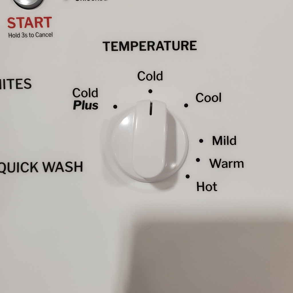 Hotpoint® 4.0 cu. ft. Capacity Washer with Cold Plus and Water Level Control HTW265ASWWW - Scratch & Dent (Minor) and Hotpoint 6.2 cu. ft. Capacity Electric Dryer with Up To 120 ft. Venting and Shallow Depth 16180 - HTX26EASWWW - Scratch & Dent (Minor)