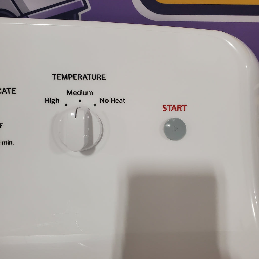 Hotpoint® 4.0 cu. ft. Capacity Washer with Cold Plus and Water Level Control HTW265ASWWW - Scratch & Dent (Minor) and Hotpoint® 6.2 cu. ft. vented Electric Dryer with Auto Dry 16146 - HTX26EASWWW - Scratch & Dent (Minor)