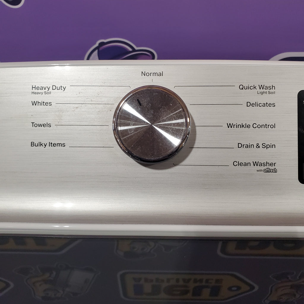 Pictures of Maytag Top Load 4.8 cu ft Washer with Deep Fill and Slow-Close Glass Lid 1CR04044 - MVW6200KW - Certified Refurbished - Neu Appliance Outlet - Discount Appliance Outlet in Austin, Tx