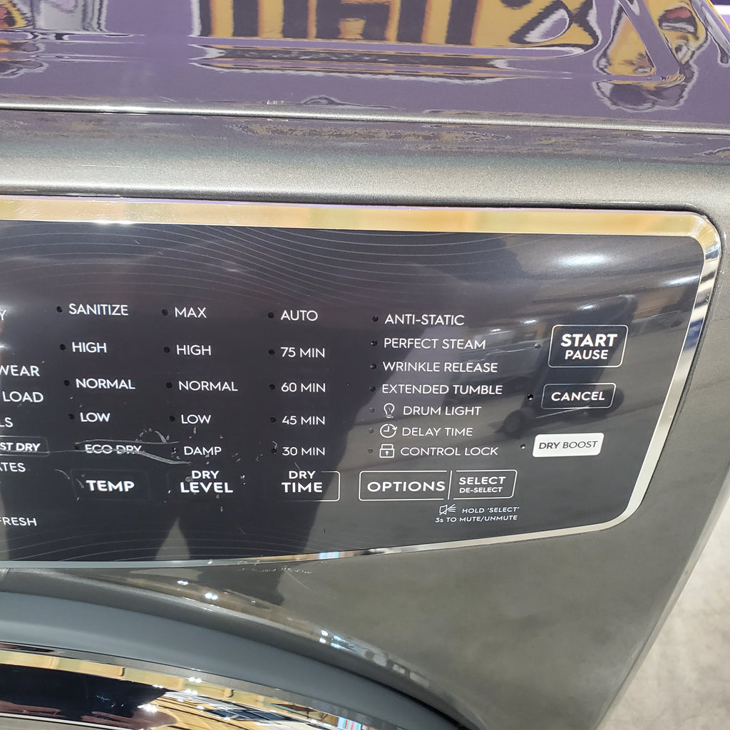 Pictures of Electrolux Titanium Front Load 4.5 Cu. Ft. Washer with Smartboost and Optic Whites Cycle ELFW7637AT - Scratch & Dent (Minor) and Electrolux Titanium 8.0 Cu. Ft. Dryer with Balanced Dry and Instant Refresh Cycle ELFE7637AT - Scratch & Dent (Minor) - Neu Appliance Outlet - Discount Appliance Outlet in Austin, Tx