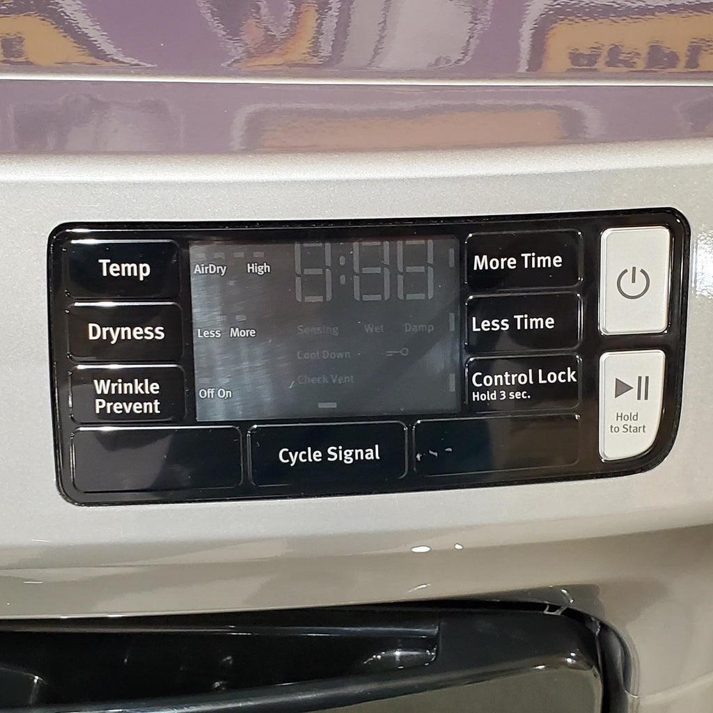 Maytag 4.5-cu ft High Efficiency Stackable Steam Cycle Front-Load Washer MHW5630HC - Scratch & Dent (Minor) and Maytag 7.3-cu ft Stackable Vented ENERGY STAR Electric Dryer 16059 - MED5630HC - Scratch & Dent (Minor)