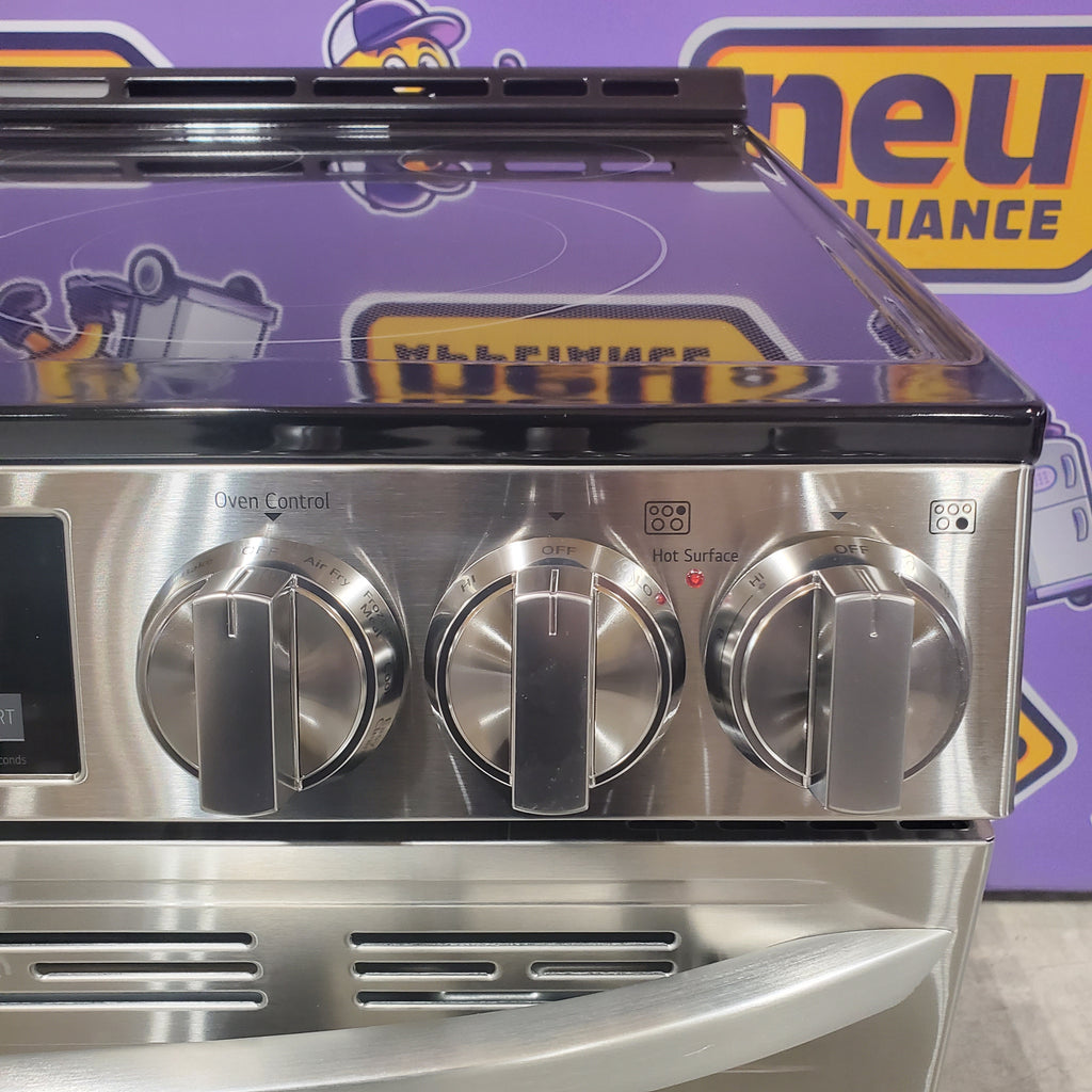 Pictures of LG 6.3 cu. ft. Smart Wi-Fi Enabled Fan Convection Electric Slide-in Range with Air Fry & EasyClean® 3SD691 - LSEL6333F - Open Box - Neu Appliance Outlet - Discount Appliance Outlet in Austin, Tx