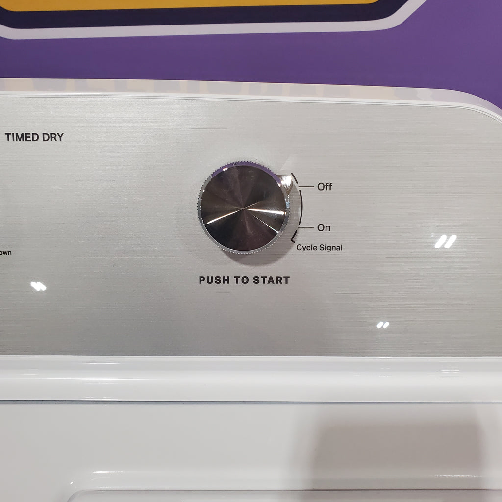 Maytag 4.2 Cu. Ft. Capacity Top Load Washer in White MTW4205SW - Certified Refurbished and MayTag 7.0 cu. ft. Top Load Electric Wrinkle Prevent Dryer 16089 - MED4500MW - Open Box