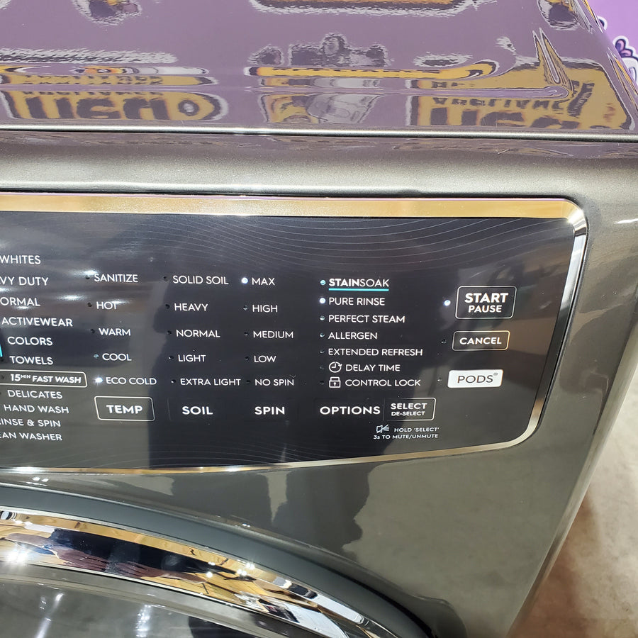 Electrolux Titanium Front Load 600 Series 4.5 Cu. Ft. Washer with Smartboost and Hand Wash Cycle ELFW7637AT - Scratch & Dent (Minor)