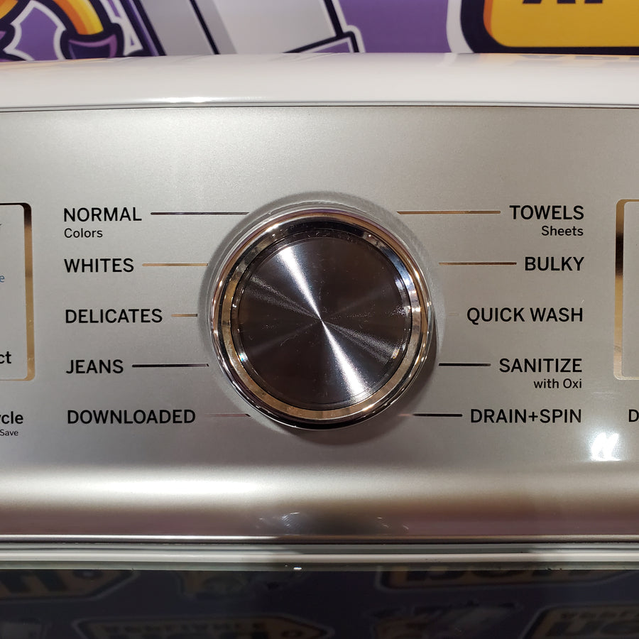 GE Profile 5.0 cu. ft. High-Efficiency ENERGY STAR Smart Top Load Washer in White with Microban Technology 22136SD251 - PTW600BSRWS - Scratch & Dent (Minor)