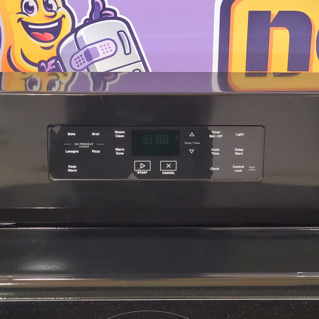 Whirlpool 30-inch Electric Range with Steam Clean WFES3330RB - Scratch & Dent (MInor)