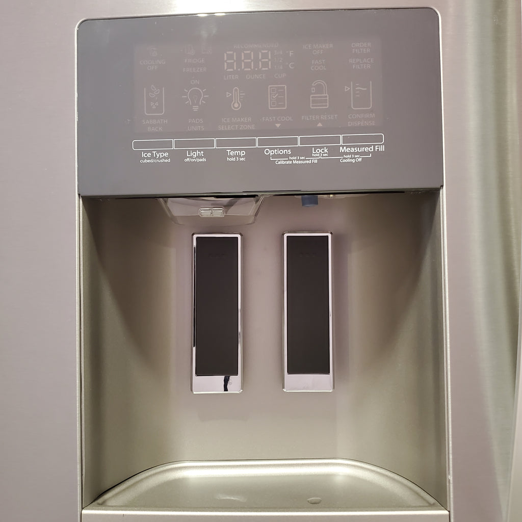 Pictures of Whirlpool French Door Bottom Mount Refrigerator in Fingerprint Resistant Stainless Steel 22132SD142 - WRMF3636RZ - Scratch & Dent (Minor) - Neu Appliance Outlet - Discount Appliance Outlet in Austin, Tx
