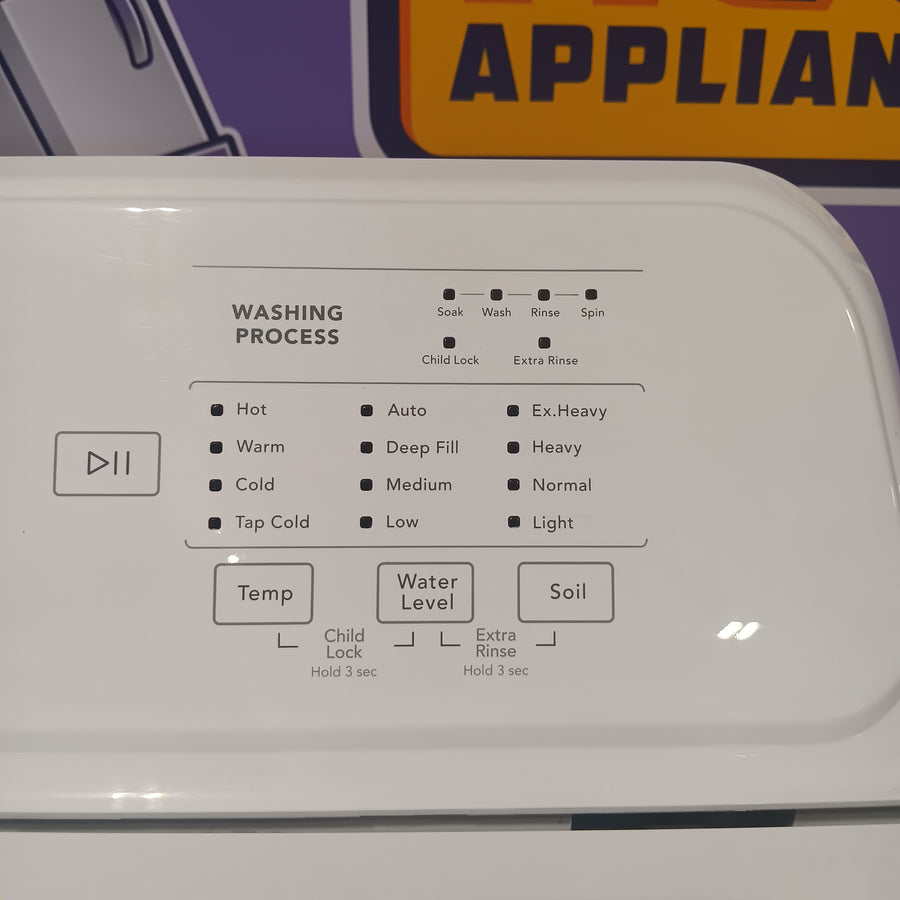 Frigidaire 4.1 Cu. Ft. Top Load Washer in White 20132SD334 - FLVW7000AW - Scratch & Dent (Moderate)