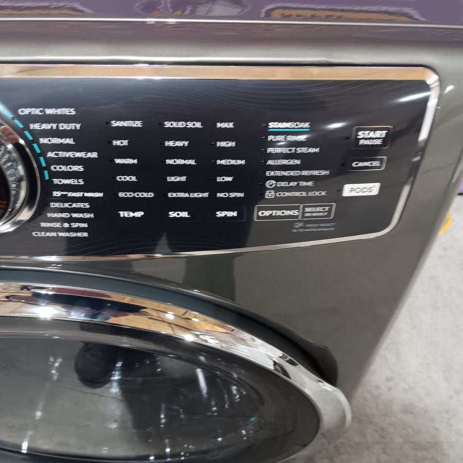 Electrolux Titanium Front Load 600 Series 4.5 Cu. Ft. Washer with Smartboost ELFW7637AT - Open Box and Electrolux Frontload Electric Steam Dryer 16287 - ELFE7537AT - Open Box