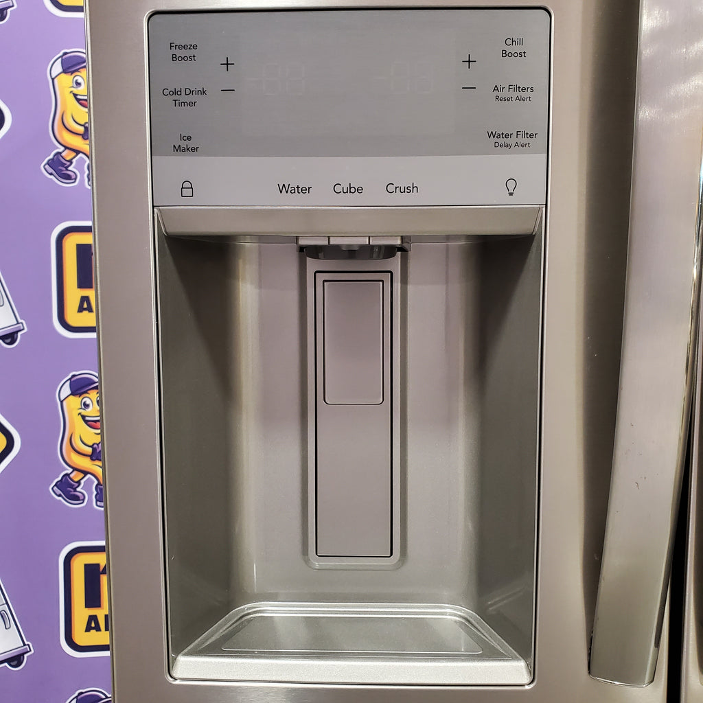 Pictures of Frigidaire Gallery 26 Cu. Ft. Standard-Depth 4-Door French Door Refrigerator in Fingerprint Resistant Stainless Steel 20232SD596 - GRMS2773AF - Scratch & Dent (Major) - Neu Appliance Outlet - Discount Appliance Outlet in Austin, Tx