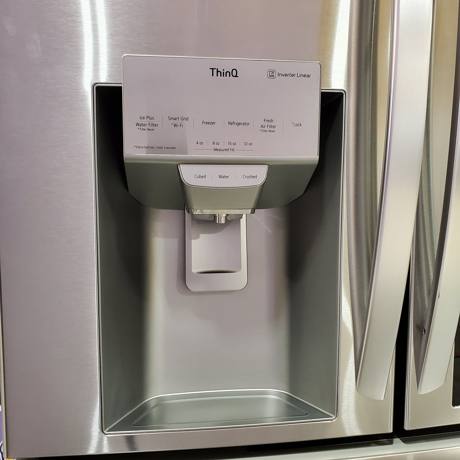 LG 30 cu. ft. Smart InstaView® Door-in-Door® Refrigerator with Craft Ice™ 31135SD259 - LRMVS3006S - Scratch & Dent (Minor)