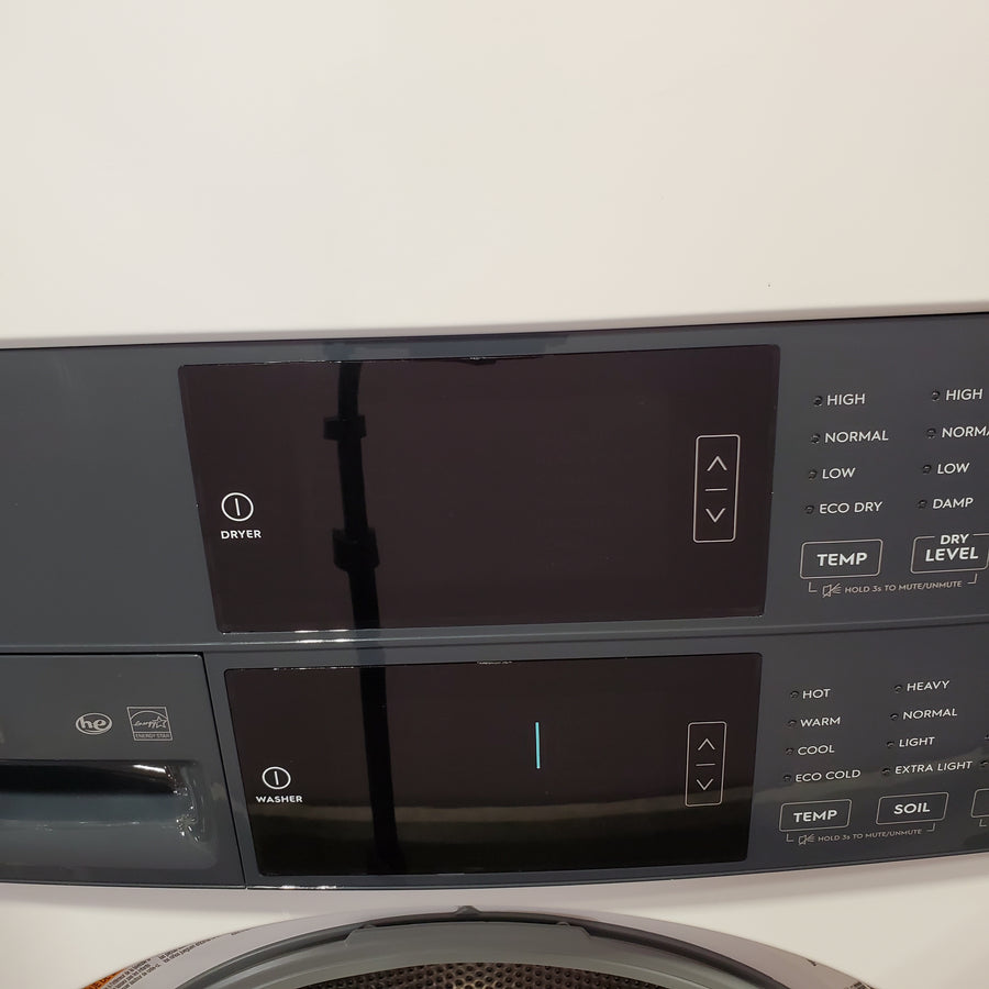 Electrolux White 300 Series Laundry Tower Single Unit Washer & Gas Dryer with LuxCare Wash System 30133SD139 - ELTG7300AW - Scratch & Dent (Moderate)