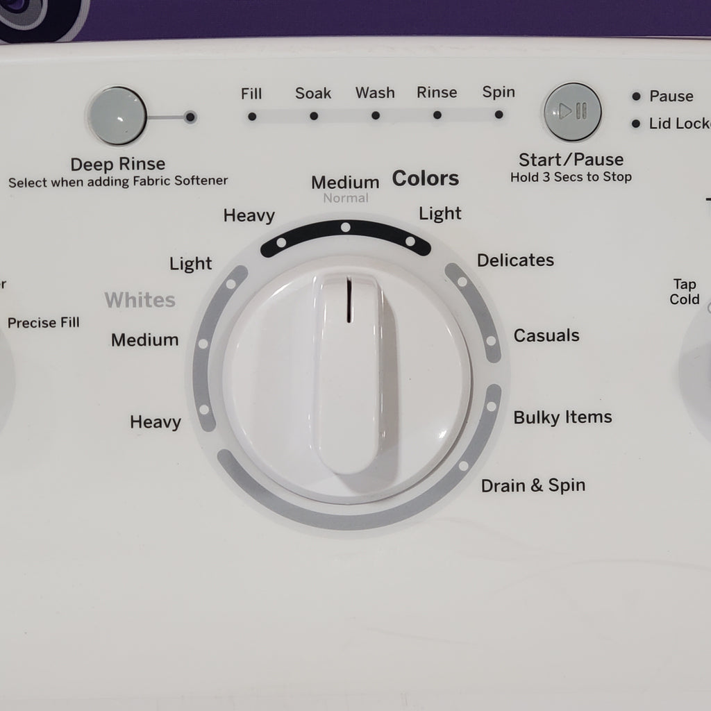 Pictures of GE 3.8 cu. ft. Capacity Top Load Washer GTW220ACKWW - Certified Refurbished - Neu Appliance Outlet - Discount Appliance Outlet in Austin, Tx