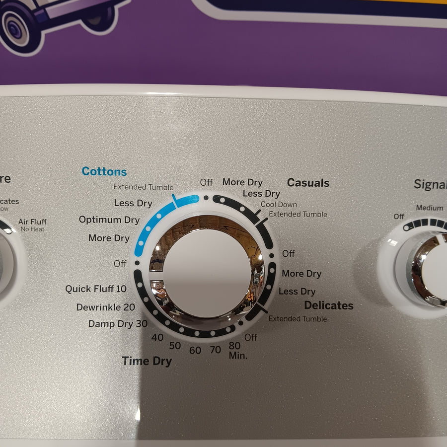 GE White Top Load 4.0 Cu. Ft. Capacity Washer with Stainless Steel Wash Basket GTW325ASWWW - New in Box and  GE ENERGY STAR 7.4 cu. ft. Capacity Aluminized Alloy Drum Electric Dryer with Sensor Dry  16280 - GTD65EBSJWS - Certified Refurbished