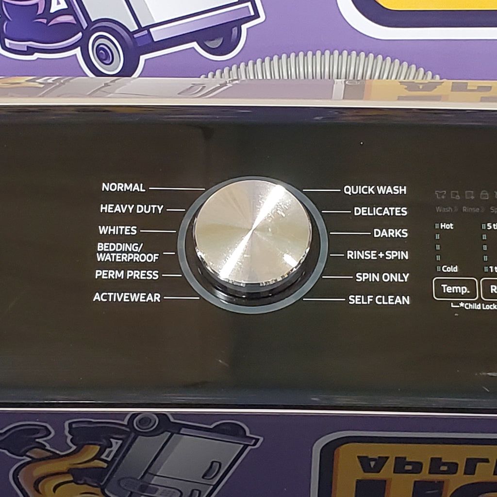 Pictures of Samsung 5.0 cu. ft. High Efficiency Top Load Washer with Active WaterJet in Champagne WA50T5300AC - Certified Refurbished - Neu Appliance Outlet - Discount Appliance Outlet in Austin, Tx