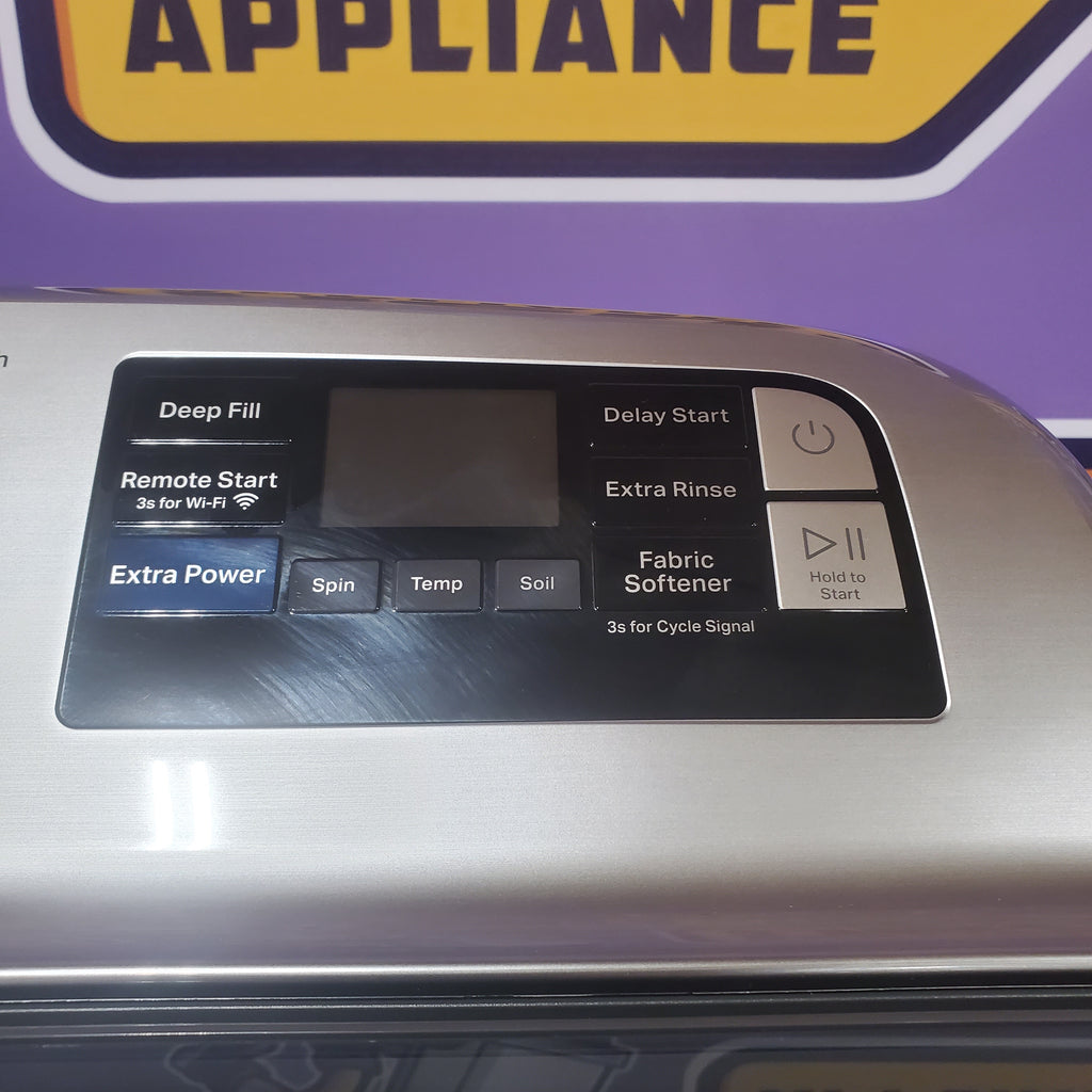 Pictures of Maytag 5.3 cu. ft. Top Load Washer in Classic Silver with Impeller, Extra Power Option and Smart Appliance 22133SD180 - MTW6200RR - Scratch & Dent (Minor) - Neu Appliance Outlet - Discount Appliance Outlet in Austin, Tx