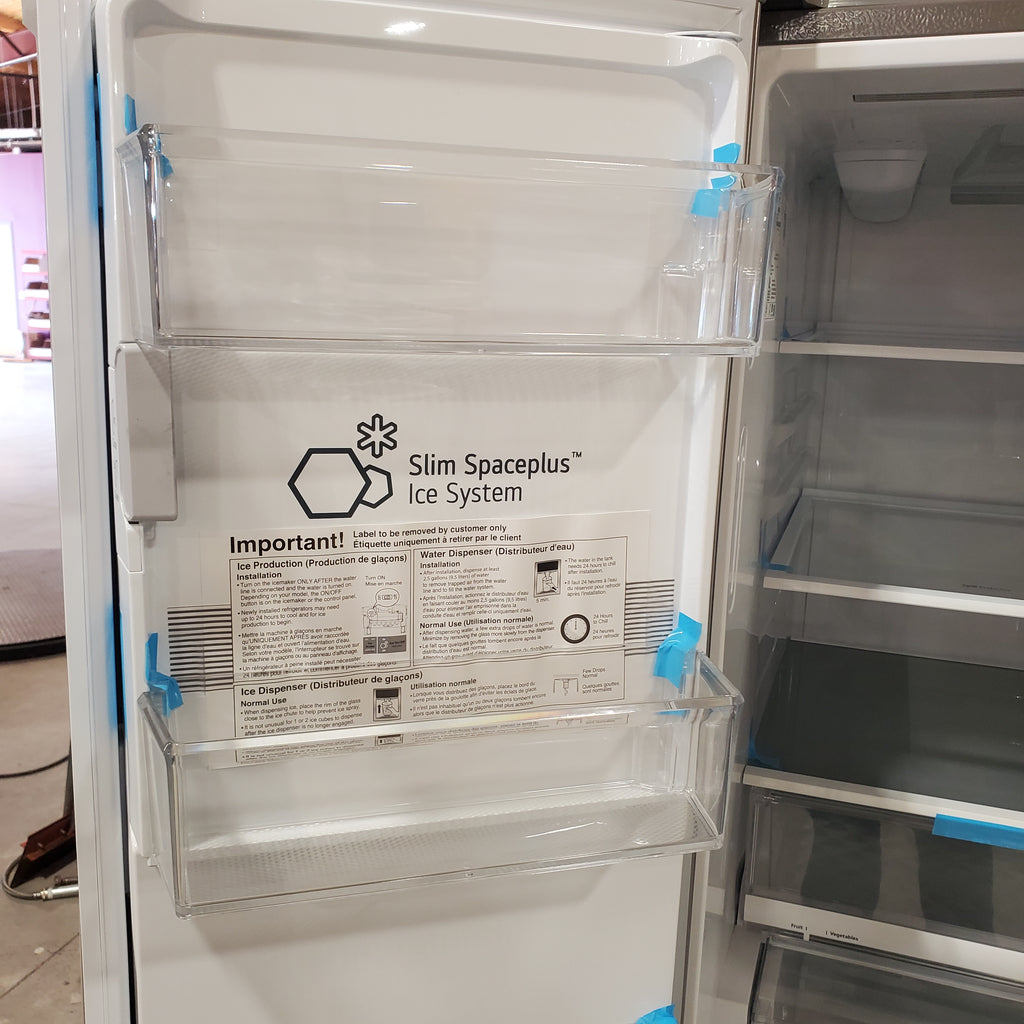 Pictures of LG 28 cu. ft. 3 Door French Door, Ice and Water with Single Ice Maker in Printproof Stainless Steel 4SD138 - LRFS28XBS - Scratch & Dent (Minor) - Neu Appliance Outlet - Discount Appliance Outlet in Austin, Tx