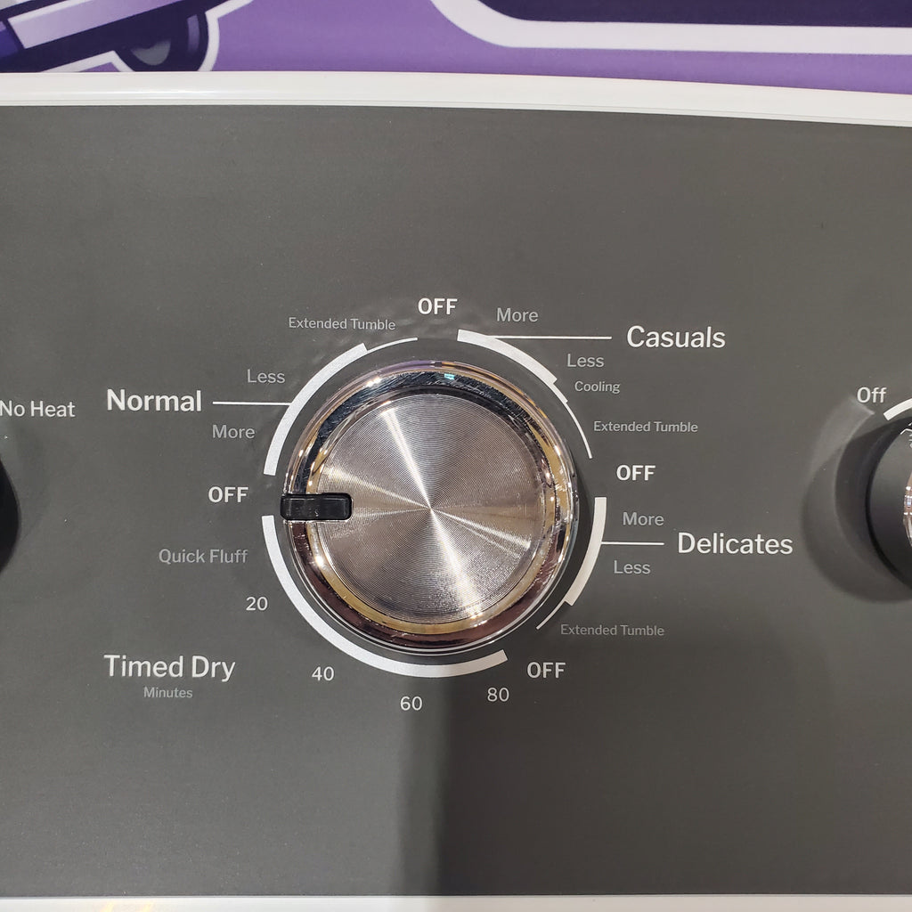 Pictures of GE 7.2 cu. ft. Capacity Electric Dryer with Up To 120 ft. Venting and Extended Tumble GTD48EASWWB - Certified Refurbished - Neu Appliance Outlet - Discount Appliance Outlet in Austin, Tx