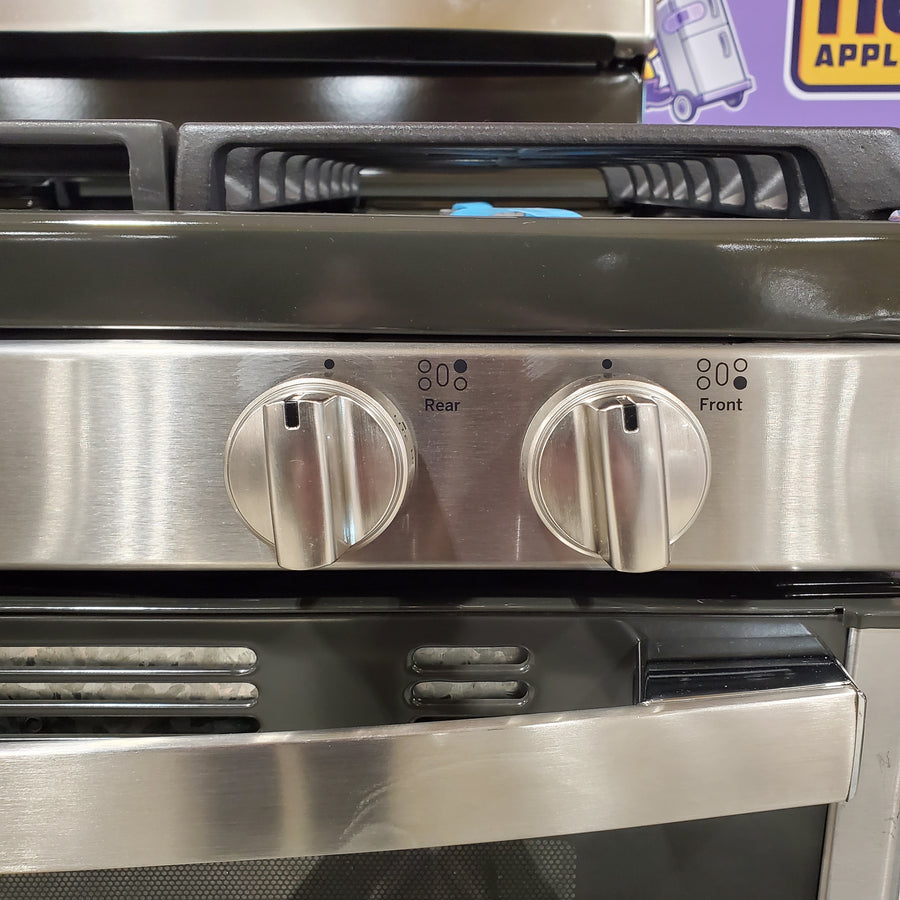 GE Free-Standing Gas Double Oven Convection Range 5SD88 - JGBS86SPSS - Scratch & Dent (Minor)