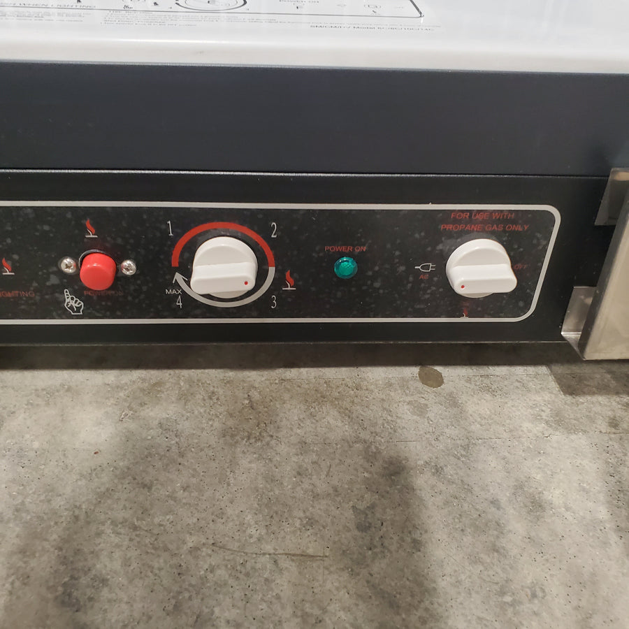 Unique Off-Grid 27 in. 14 cu. ft. Propane Top Freezer Refrigerator in Black UGP-14C - Open Box