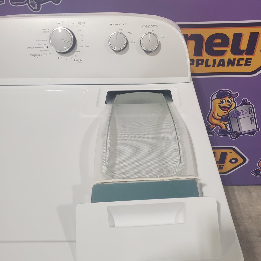Pictures of Whirlpool White Vented Gas 7.0 Cu. Ft. Dryer with Sensor Dry Cycle and Wrinkle Shield WGD4815EW - Scratch and Dent (Minor) - Neu Appliance Outlet - Discount Appliance Outlet in Austin, Tx