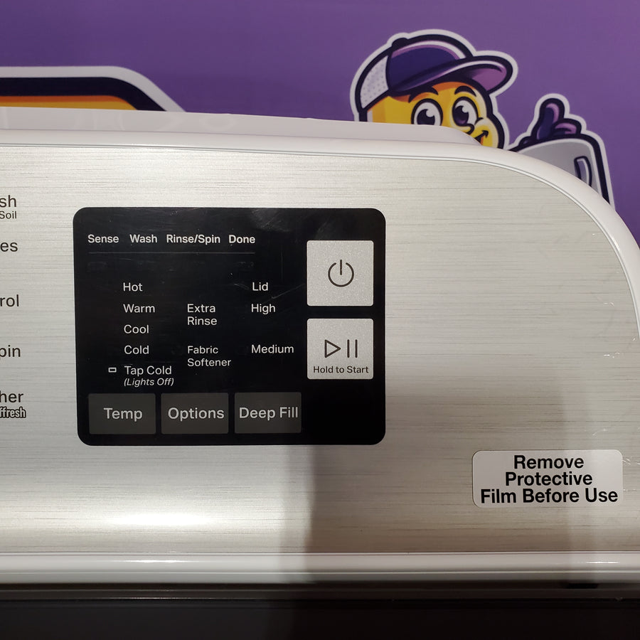 Maytag Top Load 4.8 cu ft Washer with Deep Fill and Slow-Close Glass Lid MVW6200KW - Scratch & Dent (Moderate) and Maytag 7.0 cu. ft Top Load Gas Dryer with Moisture Sensing 16219 - MGD6200KW - Scratch and Dent (Minor)
