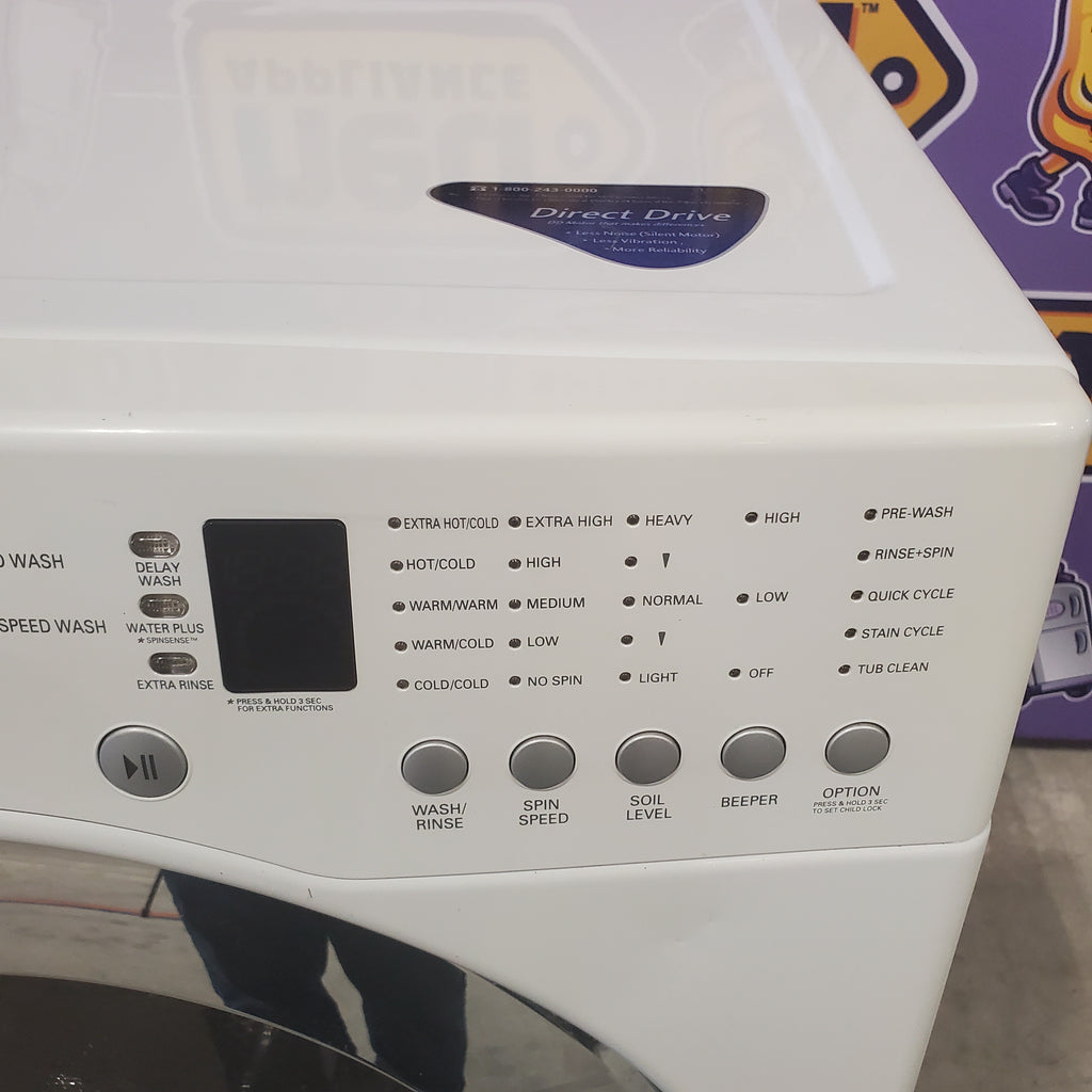 Pictures of LG White Stackable Front Load 4.5 Cu. Ft. Washer with Coldwash Technology and SenseClean System WM2233HW - Certified Refurbished - Neu Appliance Outlet - Discount Appliance Outlet in Austin, Tx