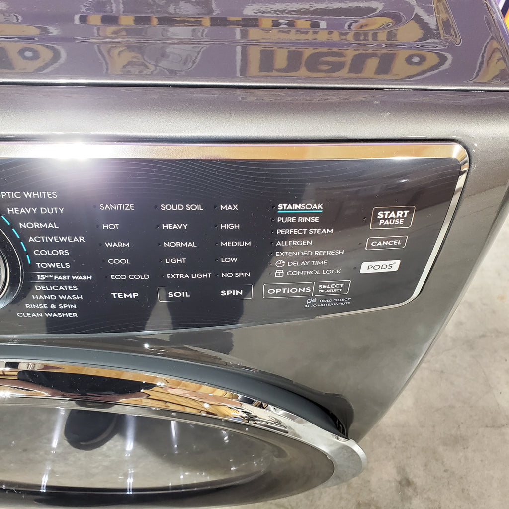 Pictures of Electrolux Titanium Front Load 600 Series 4.5 Cu. Ft. Washer with Smartboost and Hand Wash Cycle 3SD1140 - ELFW7637AT - Scratch & Dent (Minor) - Neu Appliance Outlet - Discount Appliance Outlet in Austin, Tx