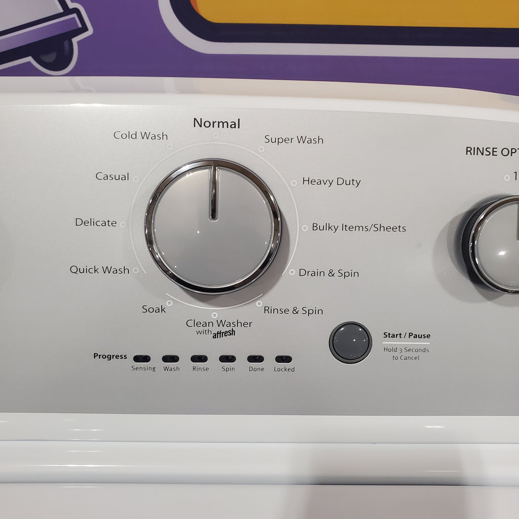 Pictures of Whirlpool 3.5 cu. ft. High Efficiency Top Load Washing Machine with Deep Water Wash 3SD732 - WTW4816FW - Open Box - Neu Appliance Outlet - Discount Appliance Outlet in Austin, Tx