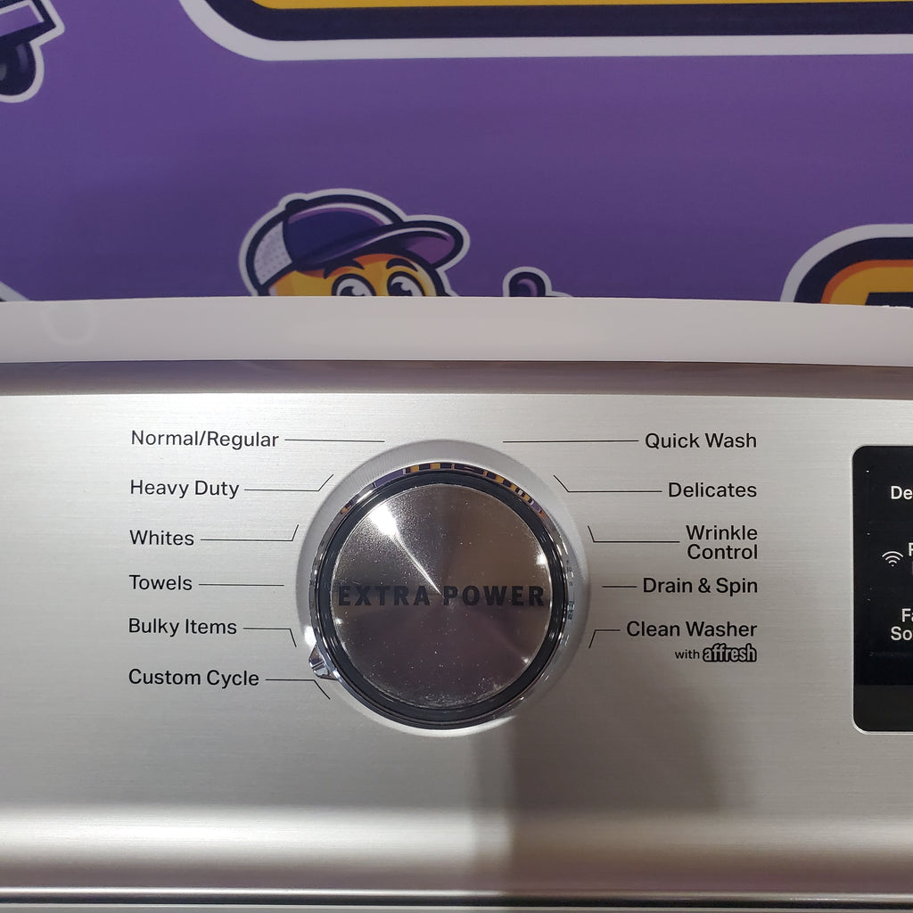 Pictures of Maytag 4.7 cu. ft. Top Load Washing Machine with Extra Power and Deep Fill Option MVW6230RHW - Certified Refurbished and Maytag 7.4 Cu. Ft. Top Load Electric Dryer with Extra Power and Advanced Moisture Sensing 16108 - MED6205RW - Open Box - Neu Appliance Outlet - Discount Appliance Outlet in Austin, Tx