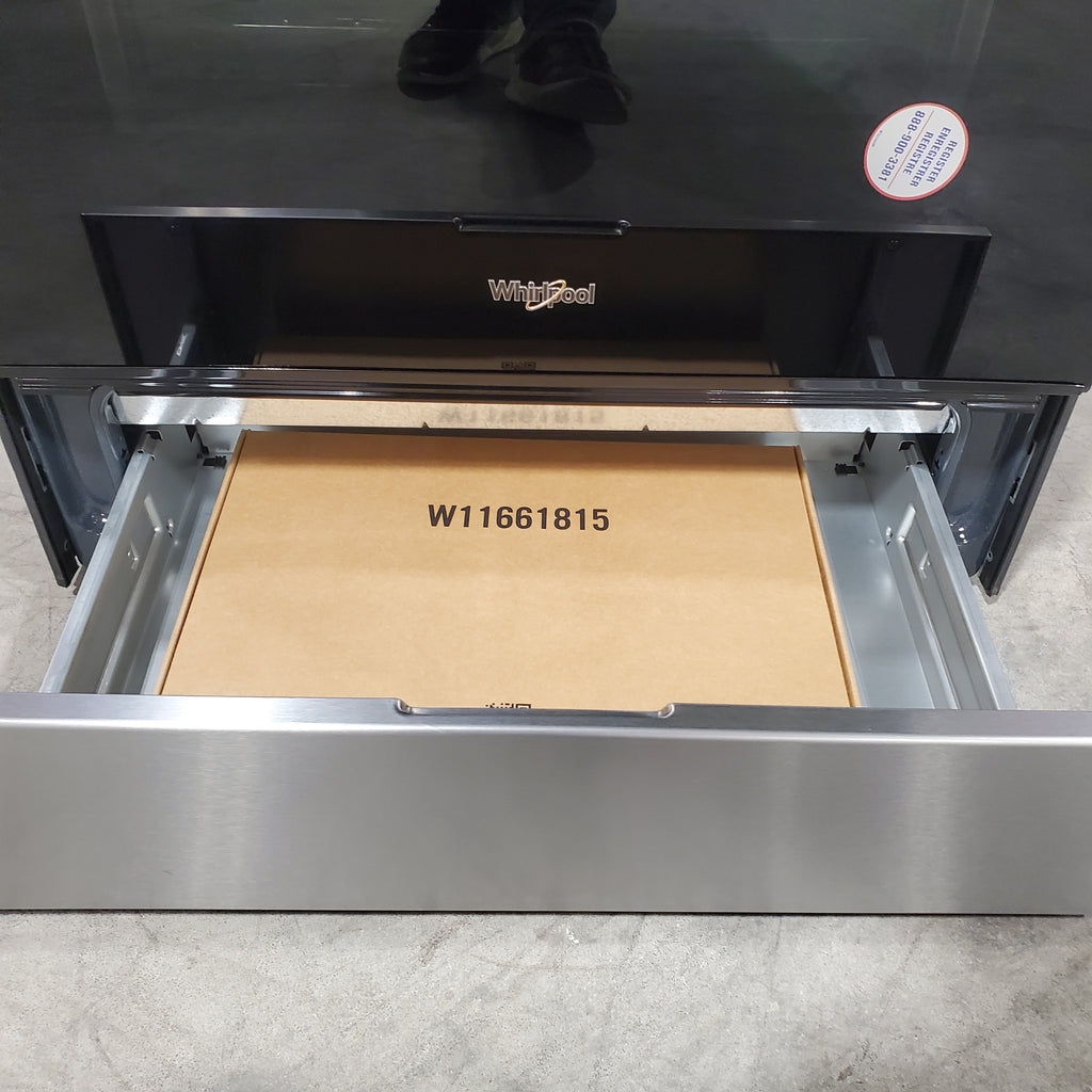 Pictures of Whirlpool 30-inch Electric Smart Range with Air Cooking Technology, High Speed Preheat Oven, No Preheat Air Fry, Steam/Self Clean, and WipeClean™ Coating WFES7530RZ - Scratch and Dent (minor) - Neu Appliance Outlet - Discount Appliance Outlet in Austin, Tx