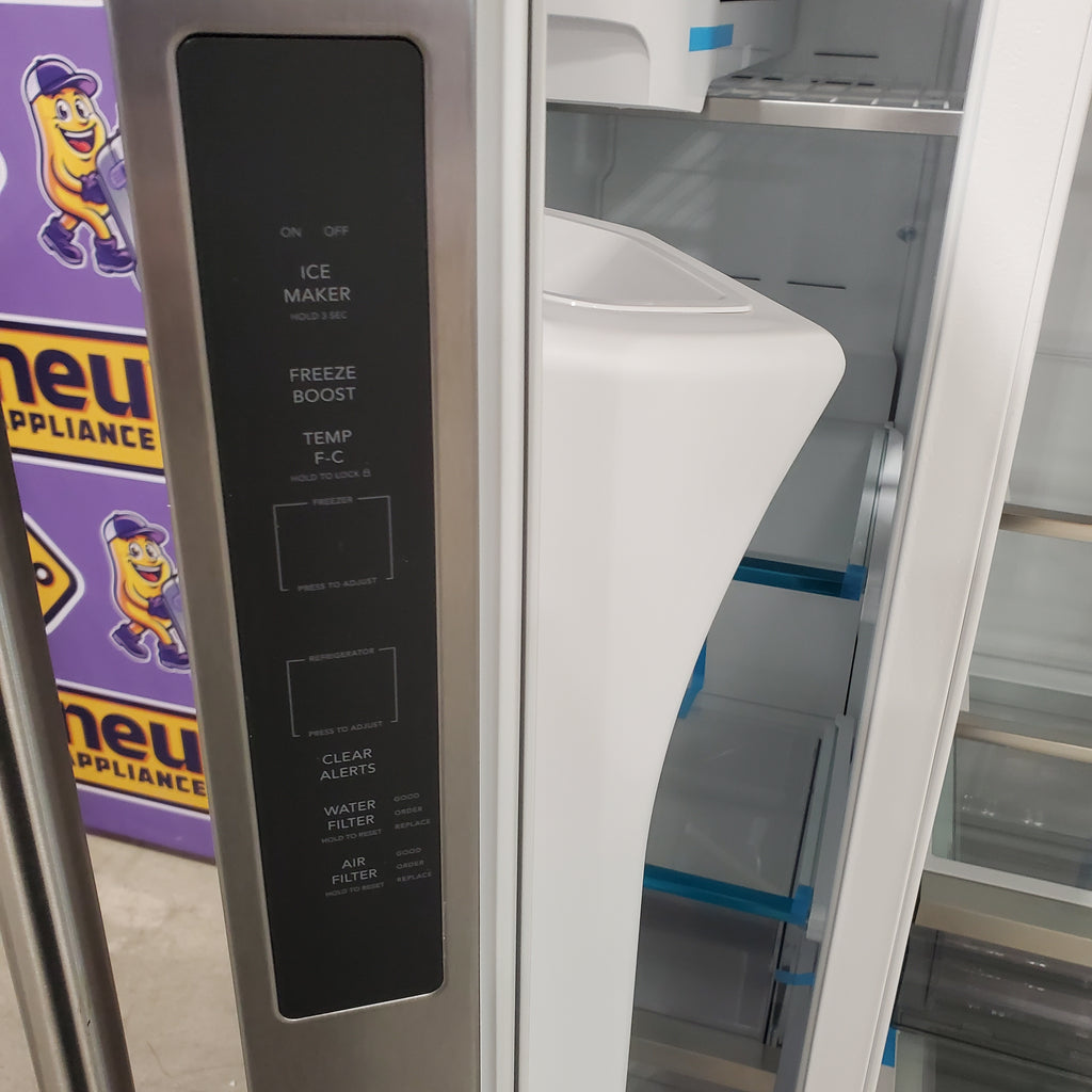 Frigidaire Professional 22 Cu. Ft. 36" Counter-Depth Side-by-Side Refrigerator 3SD1000 - PRSC2222AF - Scratch & Dent (Minor)