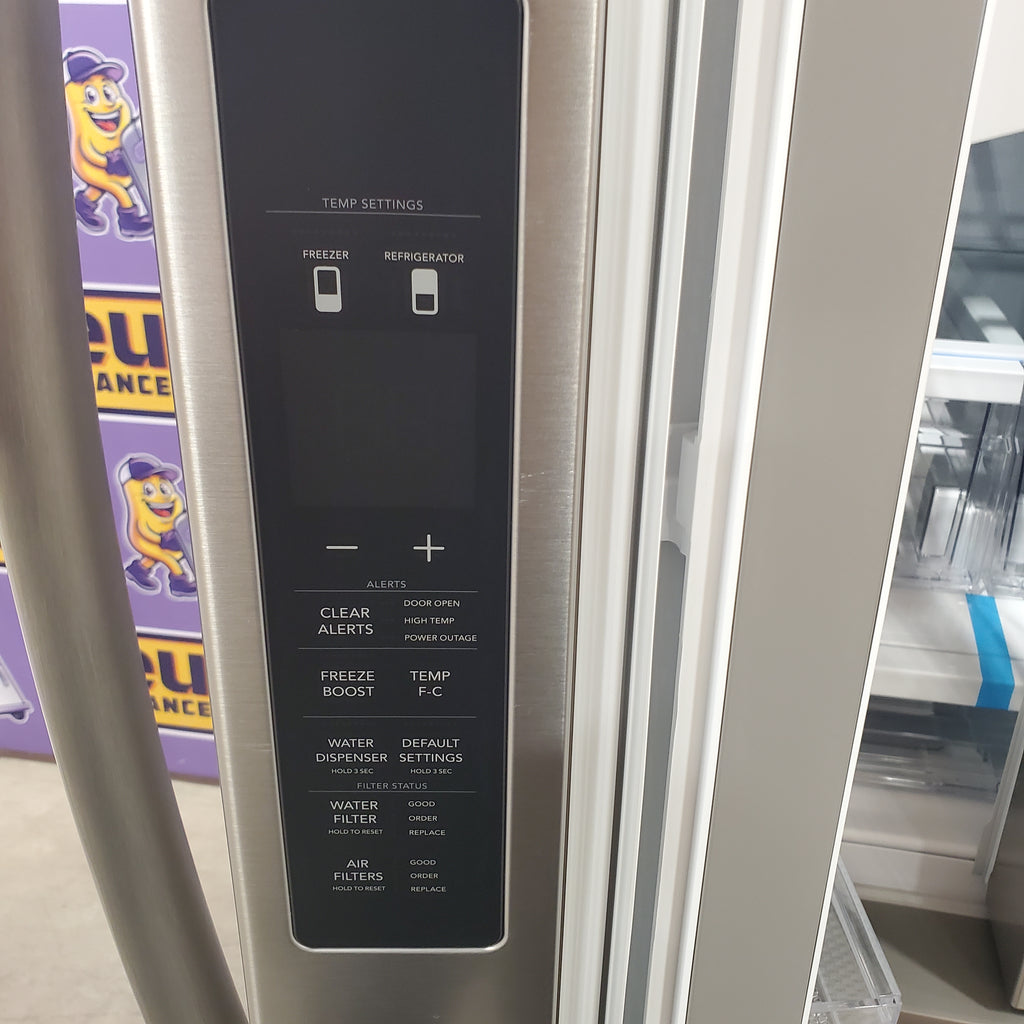 Pictures of Frigidaire 29 Cu. Ft. Standard-Depth French Door Refrigerator in Stainless Steel FRFN2813AF - Scratch & Dent (Minor) - Neu Appliance Outlet - Discount Appliance Outlet in Austin, Tx